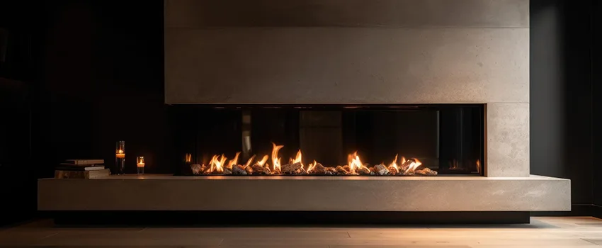 Gas Fireplace Ember Bed Design Services in Somerset, Massachusetts