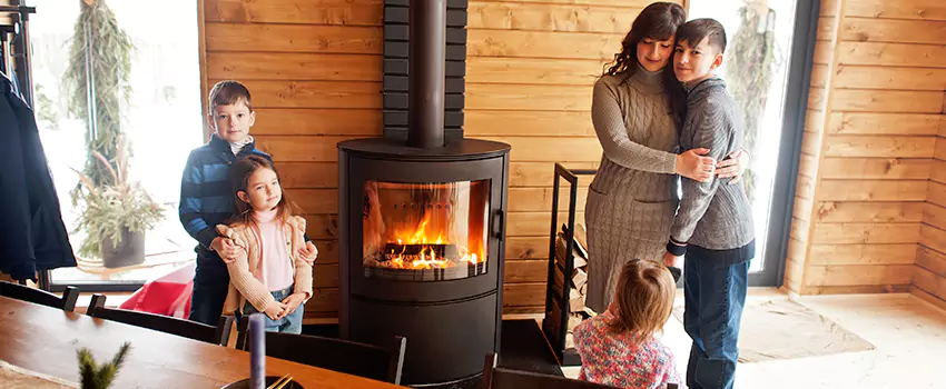 Morso Cast Iron Fireplace Insert Installation in Somerset, Massachusetts