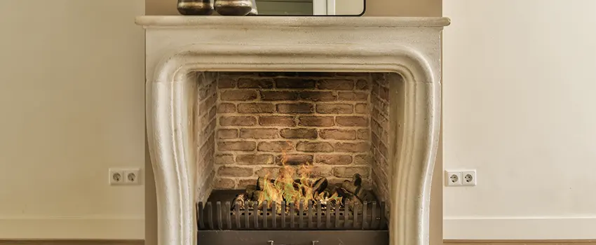 Vintage-style Fireplace Redesign in Somerset, Massachusetts
