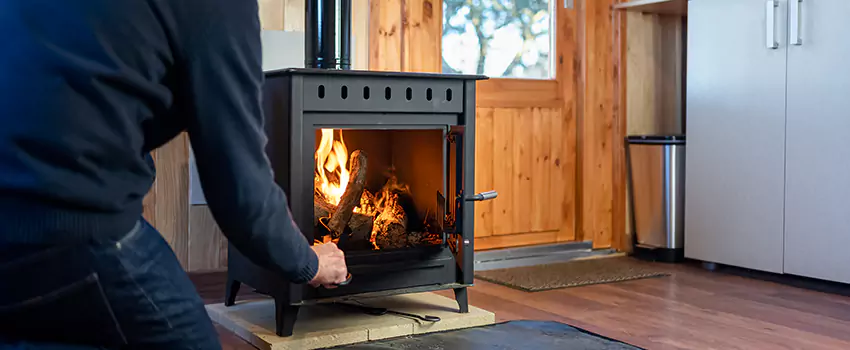 Open Hearth Wood Fireplace Installation in Somerset, MA