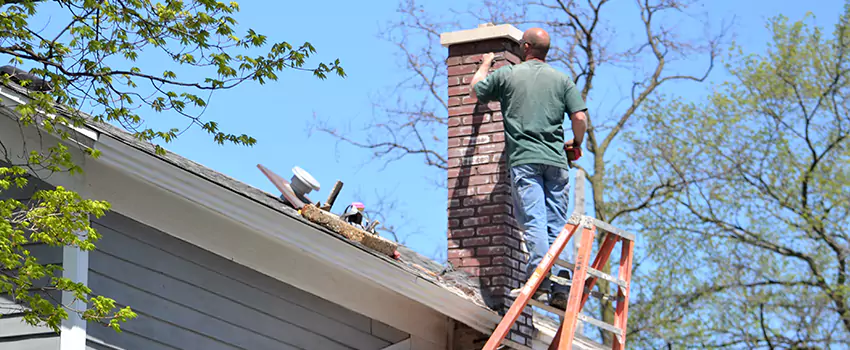Vinyl and PVC Chimney Flashing Installation in Somerset, MA