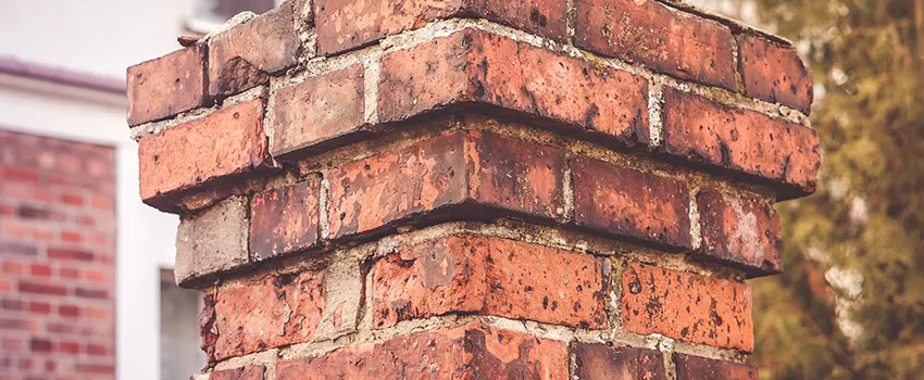 Cracked Chimney Bricks Repair Cost in Somerset, Massachusetts